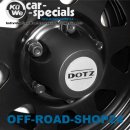 STAHL-Felgen 7x16 ET24 DOTZ "DAKAR" Schwarz -...